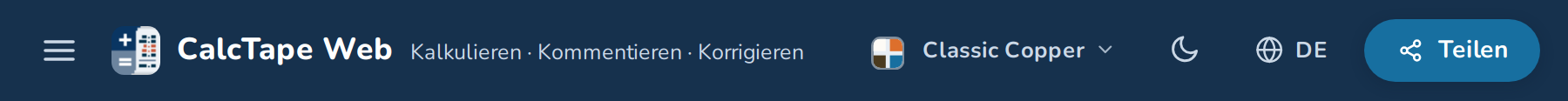 Die Kopfzeile