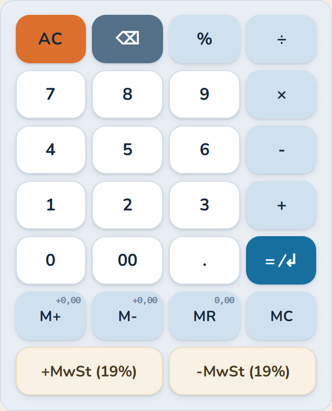 Die Bildschirmtastatur