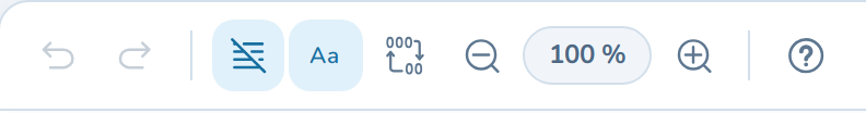 La barre d'outils